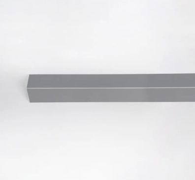 Угол ПВХ IDEAL 002 Светло-серый 2700х15х15 мм