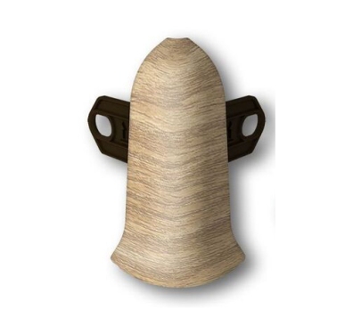 Угол наружный IDEAL Классик 85 мм в цвет плинтуса