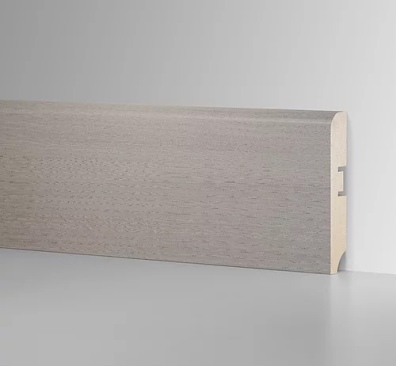 Плинтус напольный HANNAHHOLZ AKTUELL DESIGN МДФ 81мм - КАШТАН НОВЫЙ