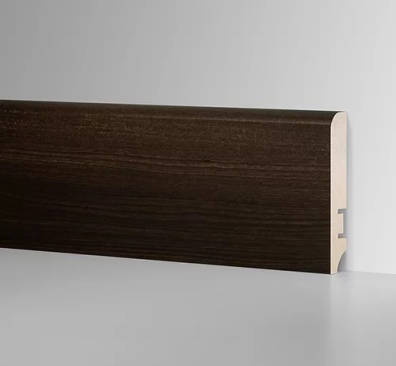 Плинтус напольный HANNAHHOLZ AKTUELL DESIGN МДФ 81мм - БЕРЕЗА