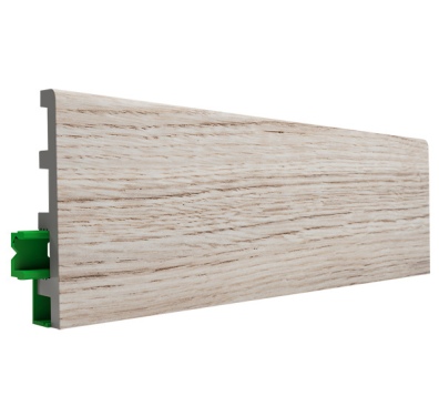 Плинтус напольный дюрополимерный Hannahholz Polynix PX81404.370, Дуб королевский