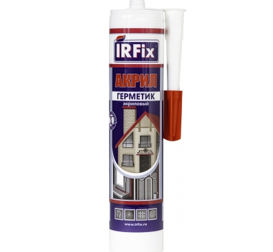 Герметик Акриловый IRFIX, белый, 310мл