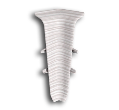 Угол внутренний Deconika 100 мм в цвет плинтуса