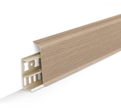 Плинтус напольный пластиковый Deconika 100 мм 213 Дуб Северный