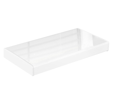 Подоконник ПВХ Витраж Дизайн Сияющий белый 250 мм